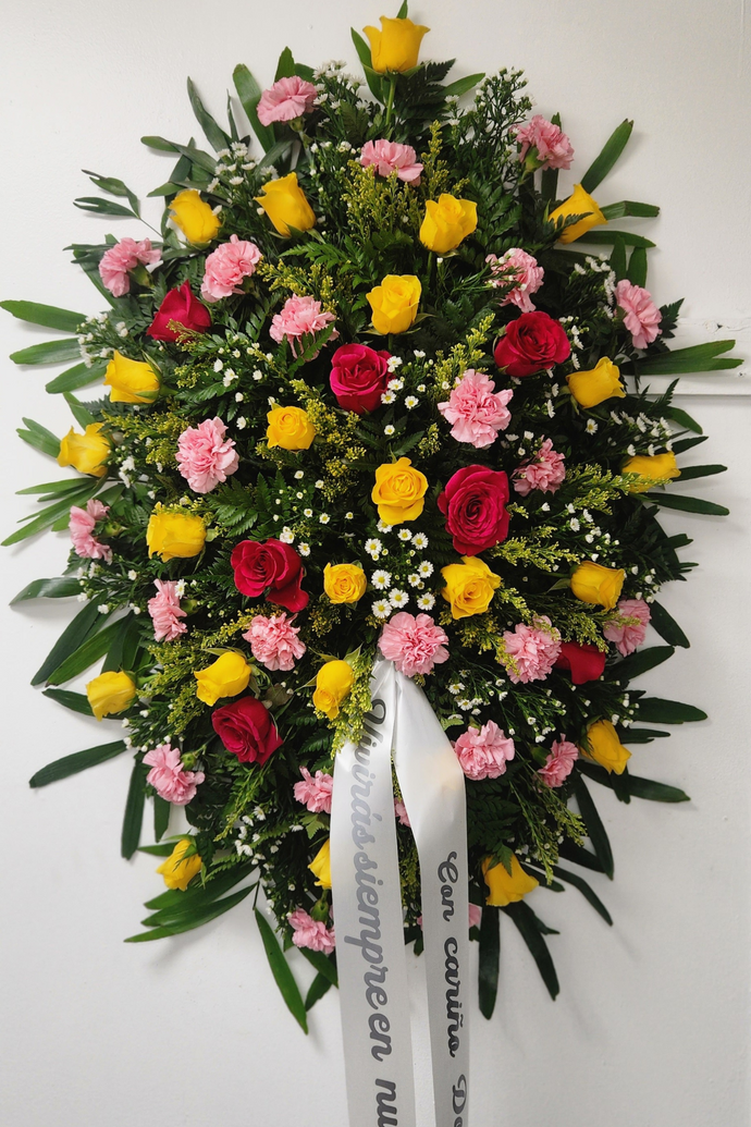 CORONA FUNERAL PRIMAVERAL